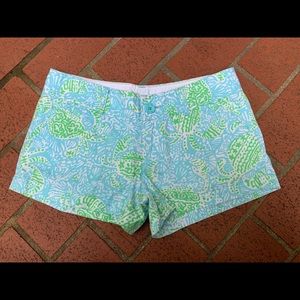 Lilly Pulitzer Size 0 Women’s/Juniors Crab Shorts